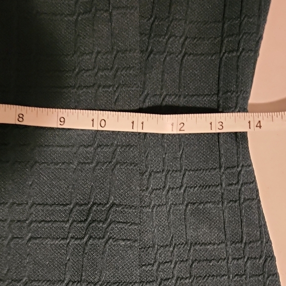 NWT Enfocus Studio Green Ribbed Sheath Midi Dress - Picture 7 of 10